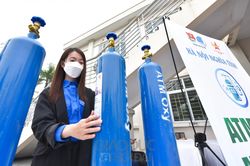 'Trạm ATM oxy miễn phí' của tuổi trẻ Thủ đô, hỗ trợ điều trị F0 tại nhà