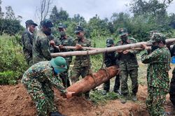 Lâm Đồng: Xử lý quả bom 250kg được người dân phát hiện khi đào đất