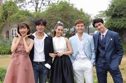Huyền Lizzie xinh đẹp bên Thanh Sơn, Nhan Phúc Vinh