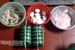 Giò trứng: Nét văn hóa ẩm thực độc đáo đất Nộn Khê