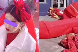 Đang làm lễ cưới, chú rể bỗng 'nổi điên' phá nát buổi tiệc linh đình, lý do đằng sau khiến MC ngán ngẩm