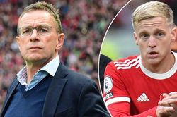 Fan MU phát ngấy với những lời xã giao của Rangnick về Van de Beek