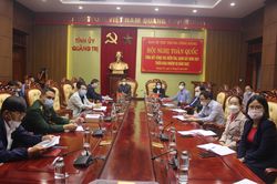 Hội nghị toàn quốc triển khai nhiệm vụ kiểm tra, giám sát của Đảng năm 2022