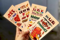 Bao lì xì tiễn 'Cô Vy', 'gieo quẻ lời chúc' thu hút giới trẻ dịp Tết Nhâm Dần 2022