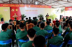 Thành phố đón 67 quân nhân hoàn thành nghĩa vụ quân sự