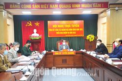 Tham mưu lãnh đạo toàn diện công tác nội chính, phòng, chống tham nhũng và tiêu cực