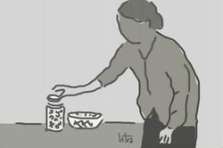 Đời sống Món tép chua của mệ