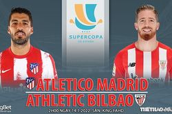 Soi kèo nhà cái Atletico Madrid vs Bilbao. Trực tiếp bóng đá Siêu cúp Tây Ban Nha (2h00, 14/1)