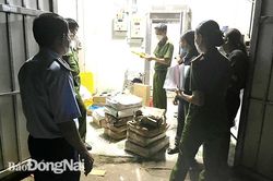 Phát hiện hàng tấn thực phẩm đông lạnh không rõ nguồn gốc xuất xứ