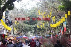 Phân luồng giao thông tổ chức chợ hoa xuân Tết Nhâm Dần 2022