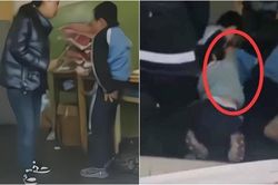 Không hoàn thành bài tập về nhà, nam sinh tiểu học bị cô giáo đánh đập, cả lớp tụt quần gây phần nộ