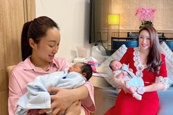 Bà xã tài tử Chi Bảo lần đầu tiết lộ ảnh lên bàn sinh con vẫn đẹp rạng ngời