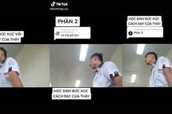 Clip nam sinh chất vấn giáo viên 'Học như vậy để làm gì?' khiến dân mạng phản ứng gay gắt