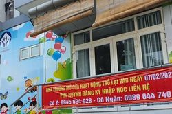 Gần 100 cơ sở mầm non ngoài công lập ở TPHCM giải thể do dịch COVID-19