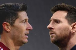 Lewandowski không ngờ lại bị Messi 'hắt hủi' ở FIFA The Best 2021