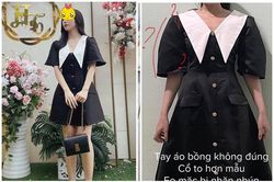 Mua váy diện Tết gần triệu đồng, cô gái nhận hàng như đồ chợ
