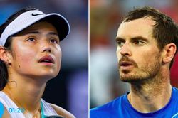 Raducanu, Murray dừng bước sớm ở vòng hai Australian Open