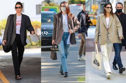 Kendall Jenner diện blazer không cầu kỳ nhưng vẫn 'siêu chất'