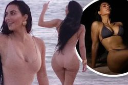 Hậu trường chụp áo tắm nóng 'bỏng rẫy' của Kim siêu vòng 3