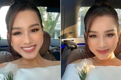 Hoa hậu Đỗ Thị Hà về tới Việt Nam, nhan sắc xinh đẹp rạng rỡ khiến fans trầm trồ