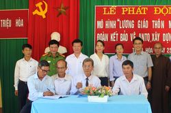 Xây dựng 651 mô hình phòng, chống tội phạm