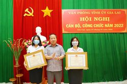 Văn phòng Tỉnh ủy Gia Lai triển khai nhiệm vụ năm 2022