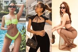 3 mỹ nhân sở hữu thân hình đồng hồ cát mặc gì cũng đẹp