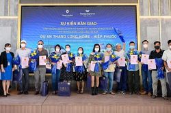 Thang Long Real Group bàn giao sổ nhiều dự án trước thềm năm mới