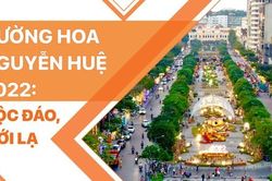 Đường hoa Nguyễn Huệ 2022: Độc đáo, mới lạ