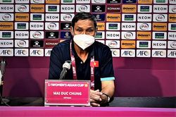 HLV Mai Đức Chung: 'Chúng tôi khát khao được dự World Cup từ lâu rồi'
