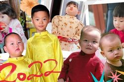 Đón năm mới style 'mầm non giải trí': Bé Bo khai bút ký như chủ tịch, Hayden siêu hài hước