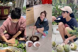 Về quê ăn Tết, dàn hot girl mạng có màn 'bẻ cua' gắt
