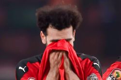 Phản ứng của Salah khi Mane sút cú luân lưu quyết định