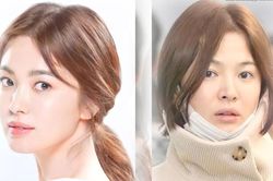 Nhan sắc thật của Song Hye Kyo và loạt mỹ nhân Hàn khi không trang điểm
