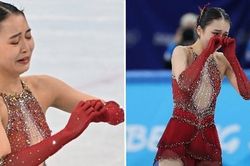 Tại sao nữ VĐV trượt băng nghệ thuật 19 tuổi ở Olympic Mùa Đông vừa biểu diễn vừa khóc?