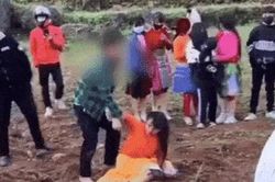 Thiếu nữ vùng vẫy khi bị thanh niên vùng cao 'bắt vợ' ngày đầu năm