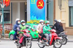 Hình ảnh dịch vụ xe ôm công nghệ được hoạt động trở lại ở Hà Nội