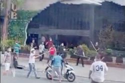 Hai băng nhóm hỗn chiến náo động phố phường