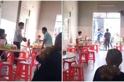 Clip 'đại chiến' giữa chủ quán bún và khách vì khách hay... xin thêm rau