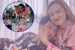 Vợ chồng Nhã Phương diện đồ ngủ nhảy nhót: Biểu cảm 'lầy lội' của Trường Giang khiến dân tình cười ngất