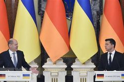 Thủ tướng Đức Olaf Scholz hội đàm với Tổng thống Ukraine
