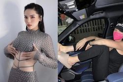 Hoa hậu Kỳ Duyên gây 'sốc' với loạt tạo dáng đầy táo bạo: Không phải nàng Hậu nào cũng làm được đâu!