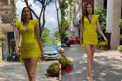 Clip: Hoàng Thùy catwalk sương sương vài đường, cam thường bắt trọn đôi chân thẳng như kiếm Nhật