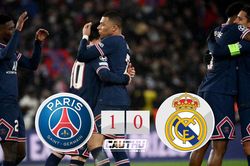 PSG 1-0 Real Madrid: Messi đá hỏng 11m, may còn Mbappe