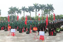 Ninh Bình tưng bừng ngày hội giao, nhận quân năm 2022