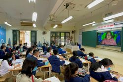 Những giờ học lạ lùng thời 'on - off' của cô trò Hà Nội