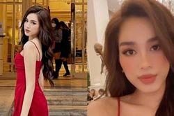 Hoa hậu Đỗ Thị Hà mặc váy ngắn khoe chân dài ngút ngàn, catwalk giữa tiết trời lạnh giá