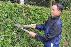 Lão nông 'mê' làm vườn mẫu, tâm huyết xây dựng nông thôn mới