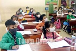 Học sinh tiểu học nghỉ học khi nhiệt độ từ 10 độ C trở xuống