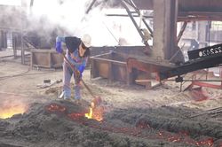 Nhà máy Gang thép Lào Cai phục hồi sản xuất